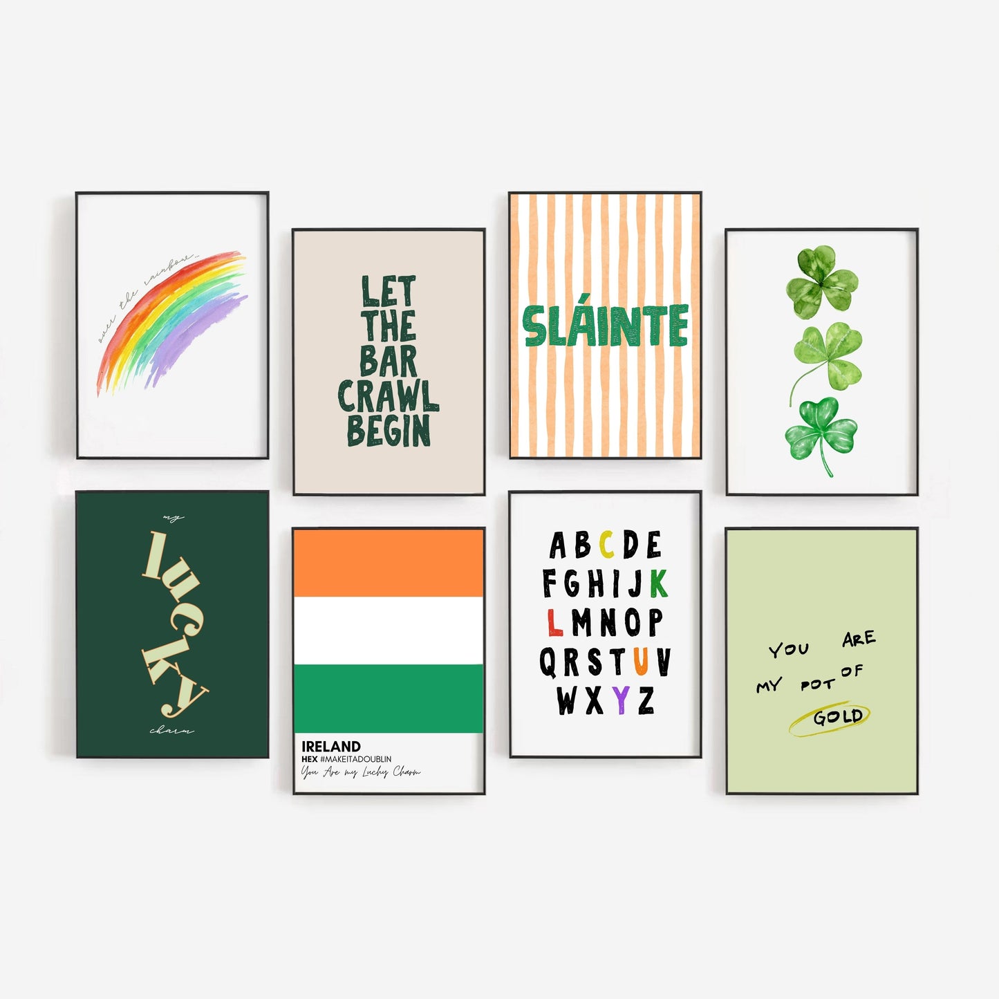 St. Patrick's Day Decor | Green Bows Hööshold