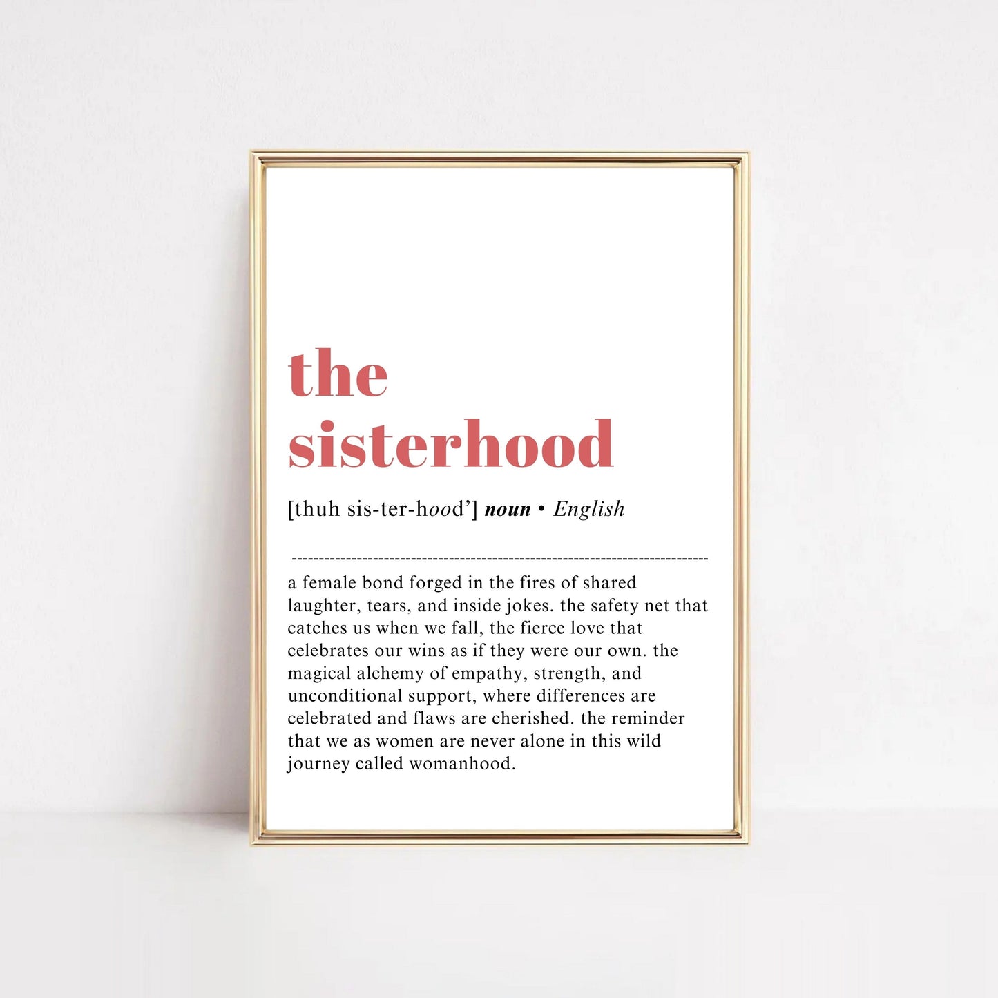 Sisterhood Sorority | Set of 3 Wall Art Hööshold