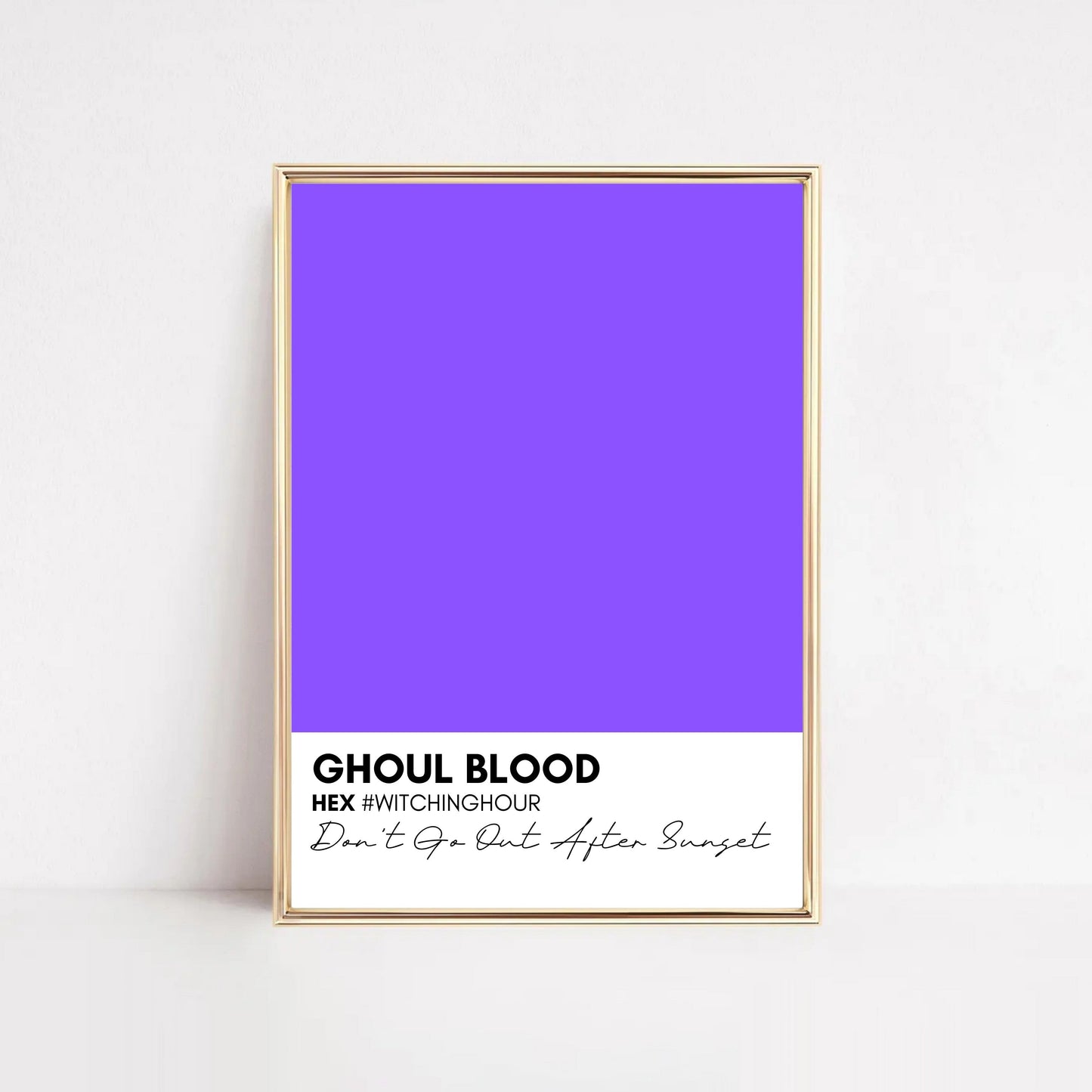 Ghoul's Blood Color Swatch Hööshold