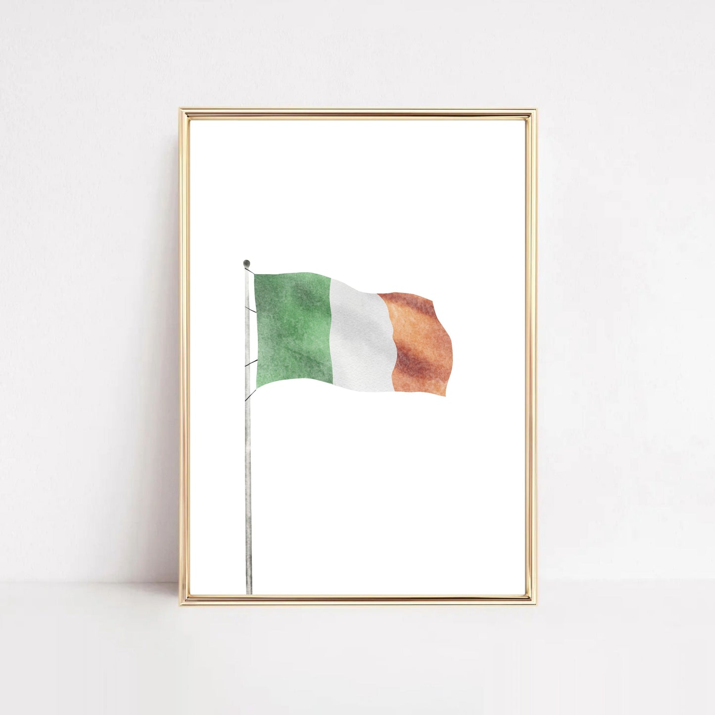 St. Patrick's Day Decor | Irish Flag Watercolor Hööshold