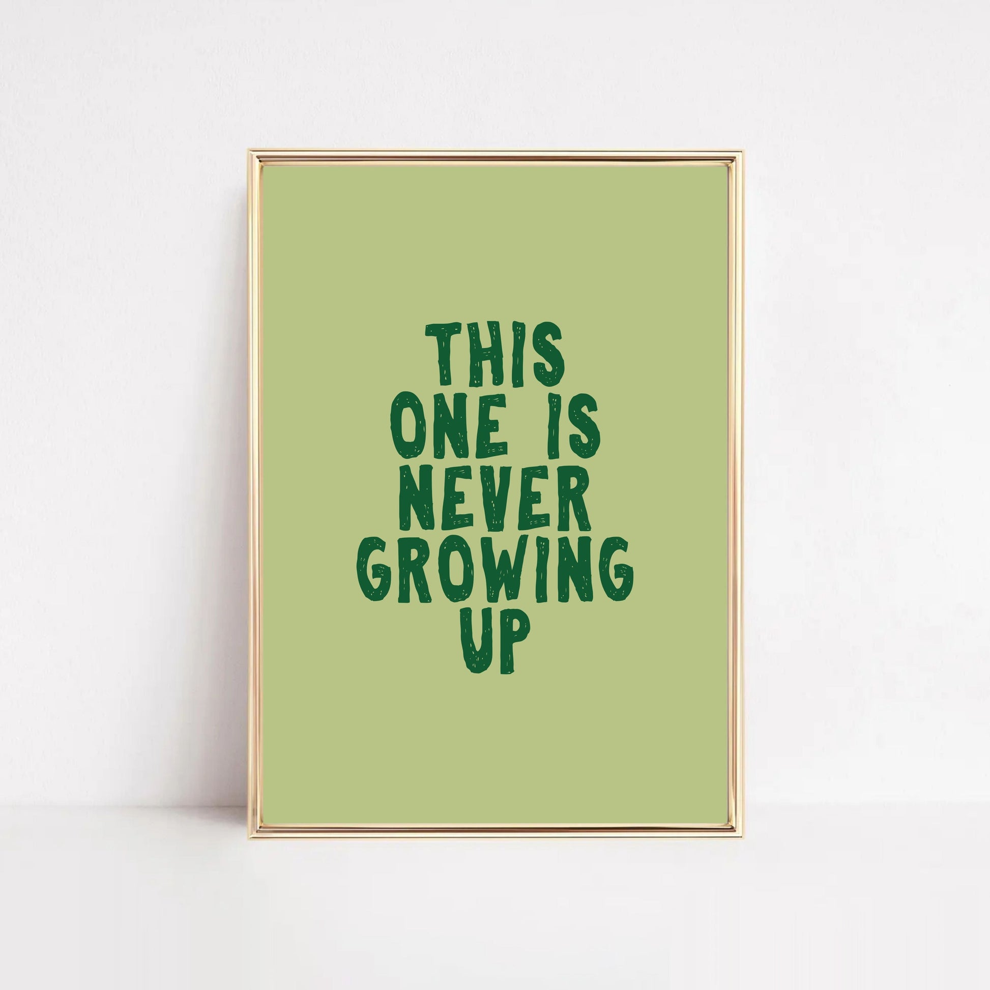 This One is Never Growing Up Hööshold