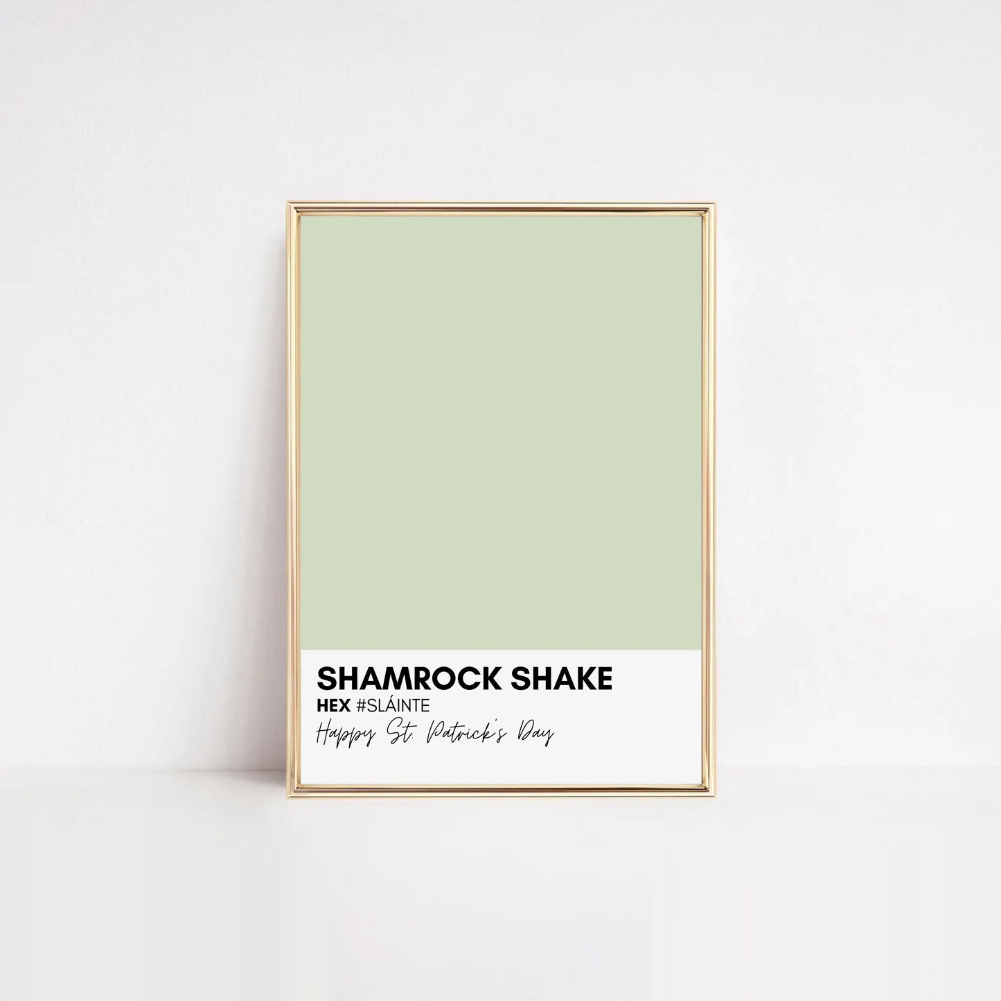St. Patrick's Day Decor | Shamrock Print Hööshold
