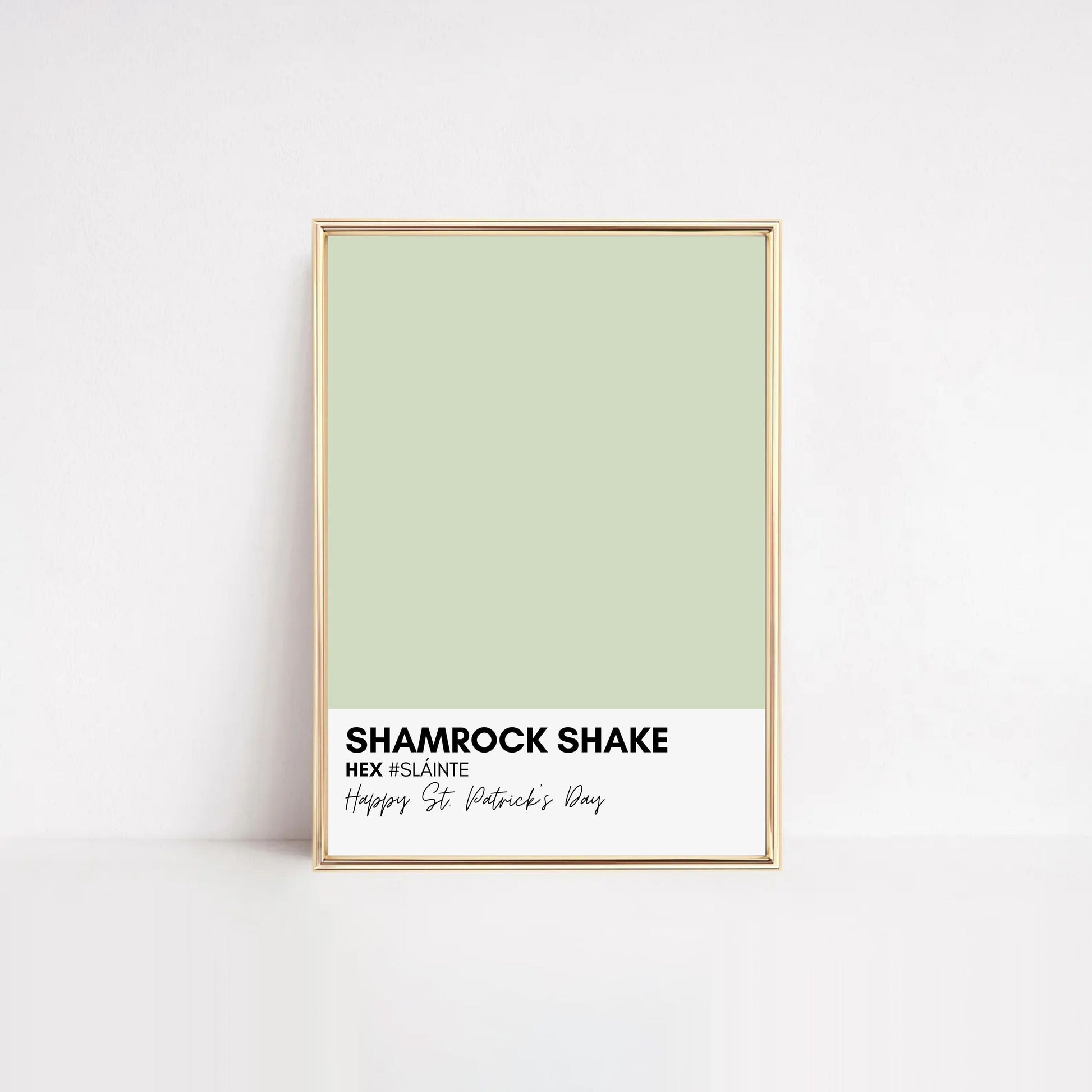 St. Patrick's Day Decor | Shamrock Print Hööshold