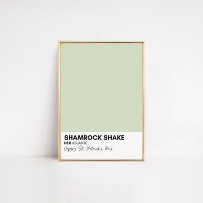 St. Patrick's Day Decor | Shamrock Print Hööshold