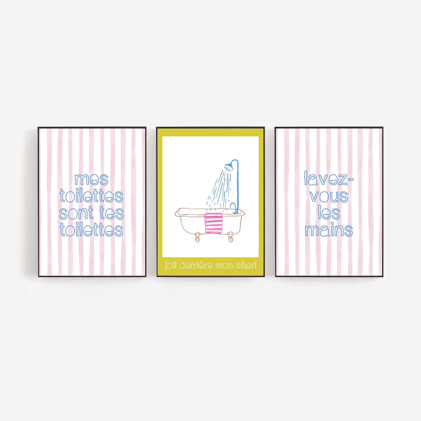 Contemporary Bathroom Wall Artwork Hööshold