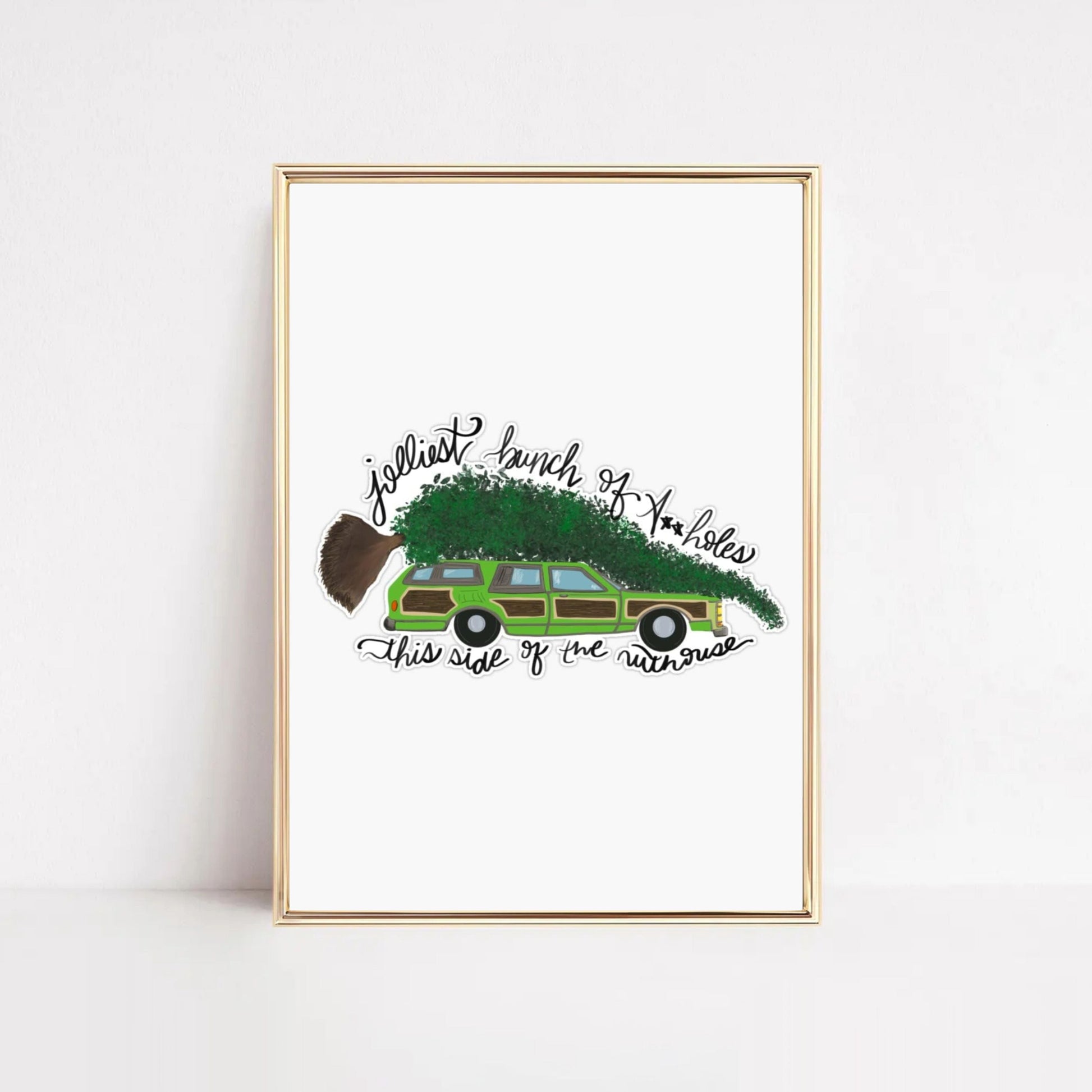 National Lampoon's Christmas Vacation Wall Art Hooshold