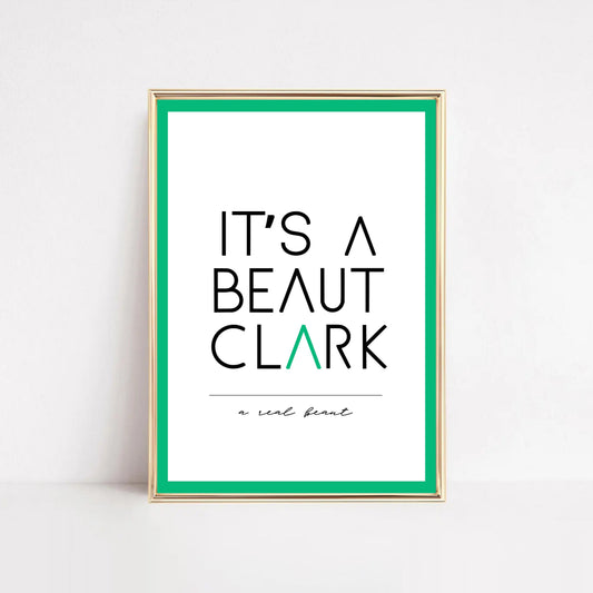 It's a Beaut Clark Christmas Vacation Wall Art Hooshold