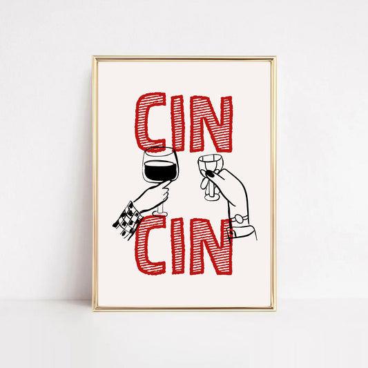 Cin Cin Bar Artwork Hööshold