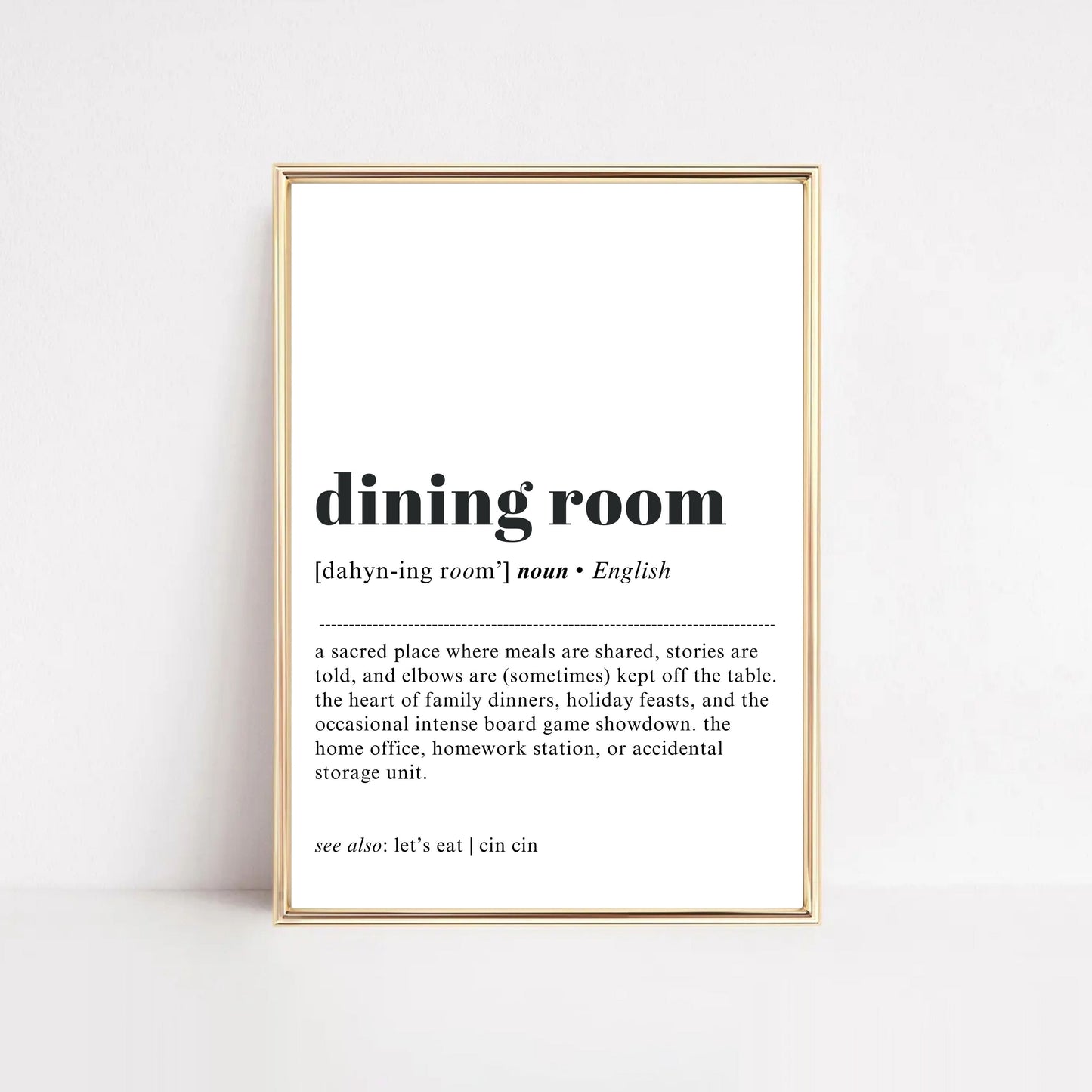 Dining Room Wall Decor | Set of 3 Wall Art Hööshold