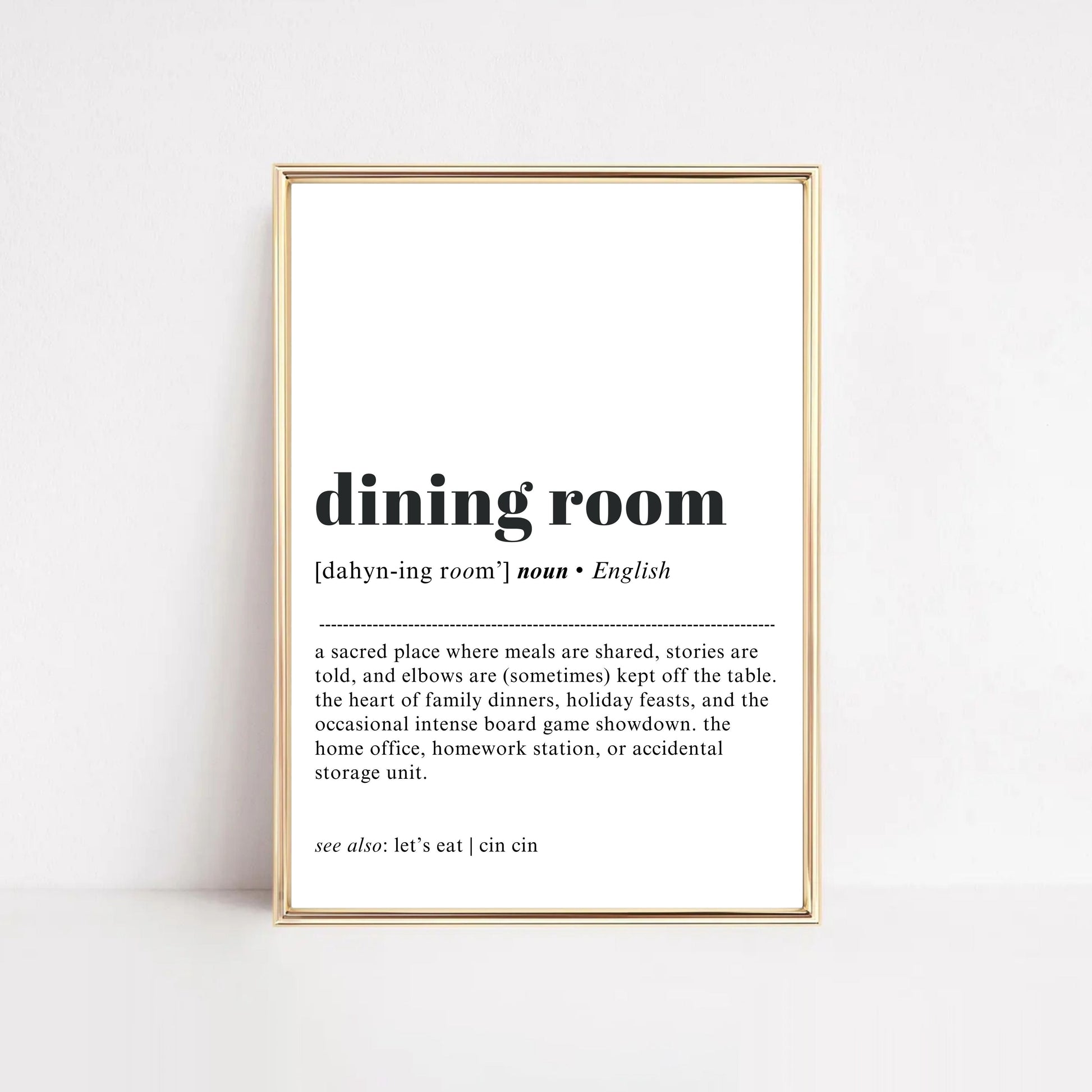 Dining Room Wall Decor | Set of 3 Wall Art Hööshold