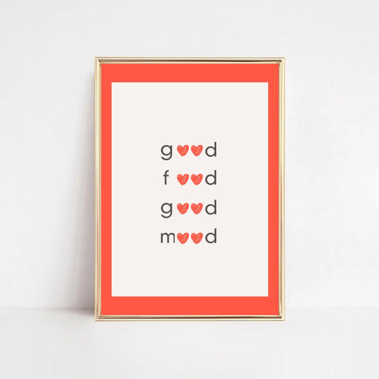 Kitchen Wall Decor | Good Mood Food Hööshold